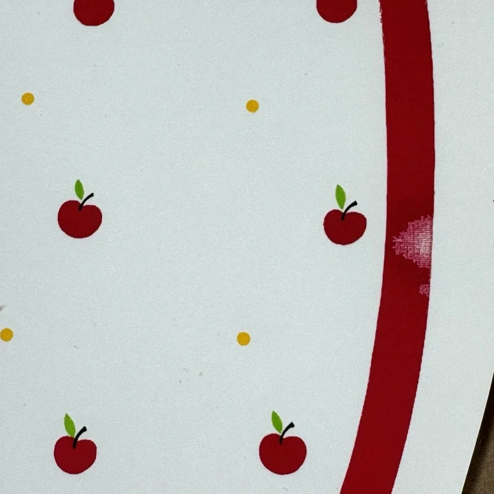 Festive Tree with Apples Christmas Vinyl Placemats Town & Country Linen Set of 2